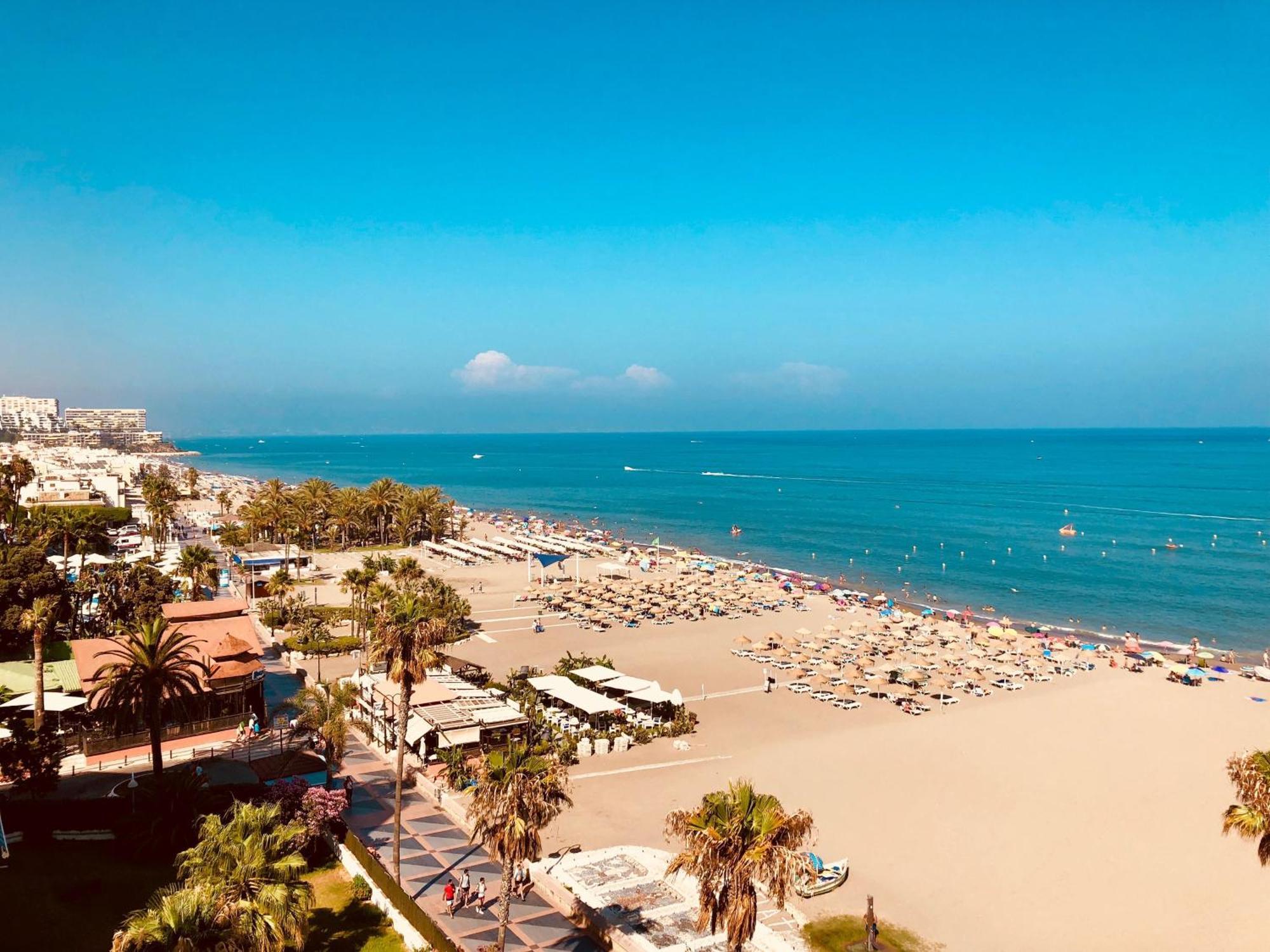 トレモリノスCarihuela Playa - 2ª Linea De Playa - Piscina - Parking Gratisアパートメント エクステリア 写真